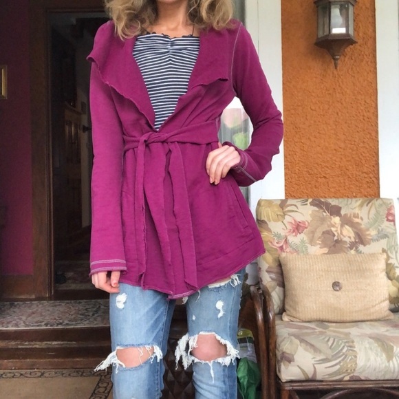 Lucky Brand Sweaters - Lucky Brand Tie Front Cardigan Jacket